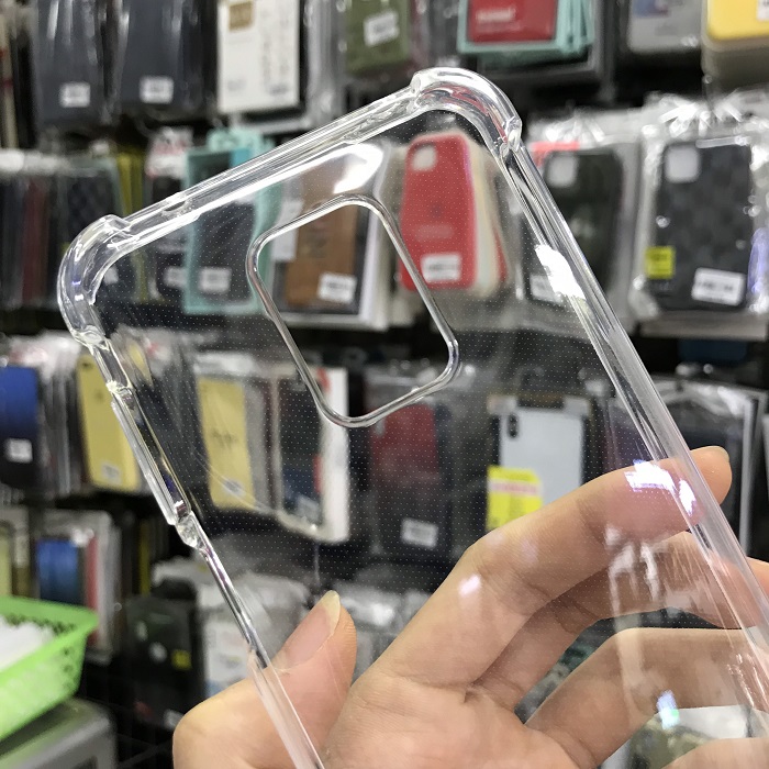 Ốp lưng dẻo trong chống sốc dành cho Xiaomi Redmi Note 9 Pro Max