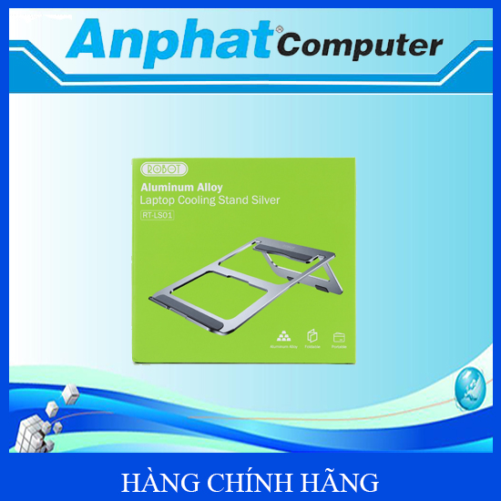 Giá đỡ Laptop gấp gọn ROBOT RT-LS01 - Hàng Chính Hãng