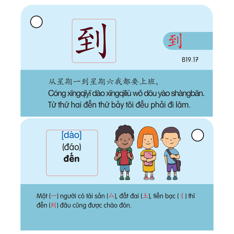 Flashcard Tiếng Trung - Thẻ Học Từ Vựng Tiếng Trung - Học Tiếng Trung Qua 214 Bộ Thủ - Phạm Dương Châu (Phiên bản có hình ảnh) 