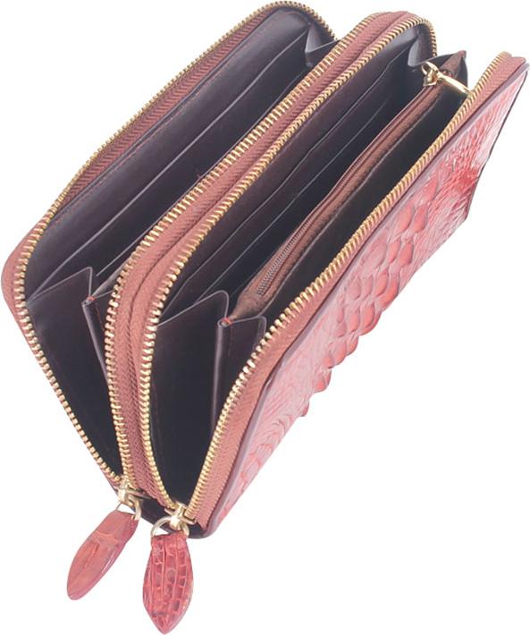 Ví Nữ Huy Hoàng HT3210 (10.5 x 19 cm) - Nâu Đỏ