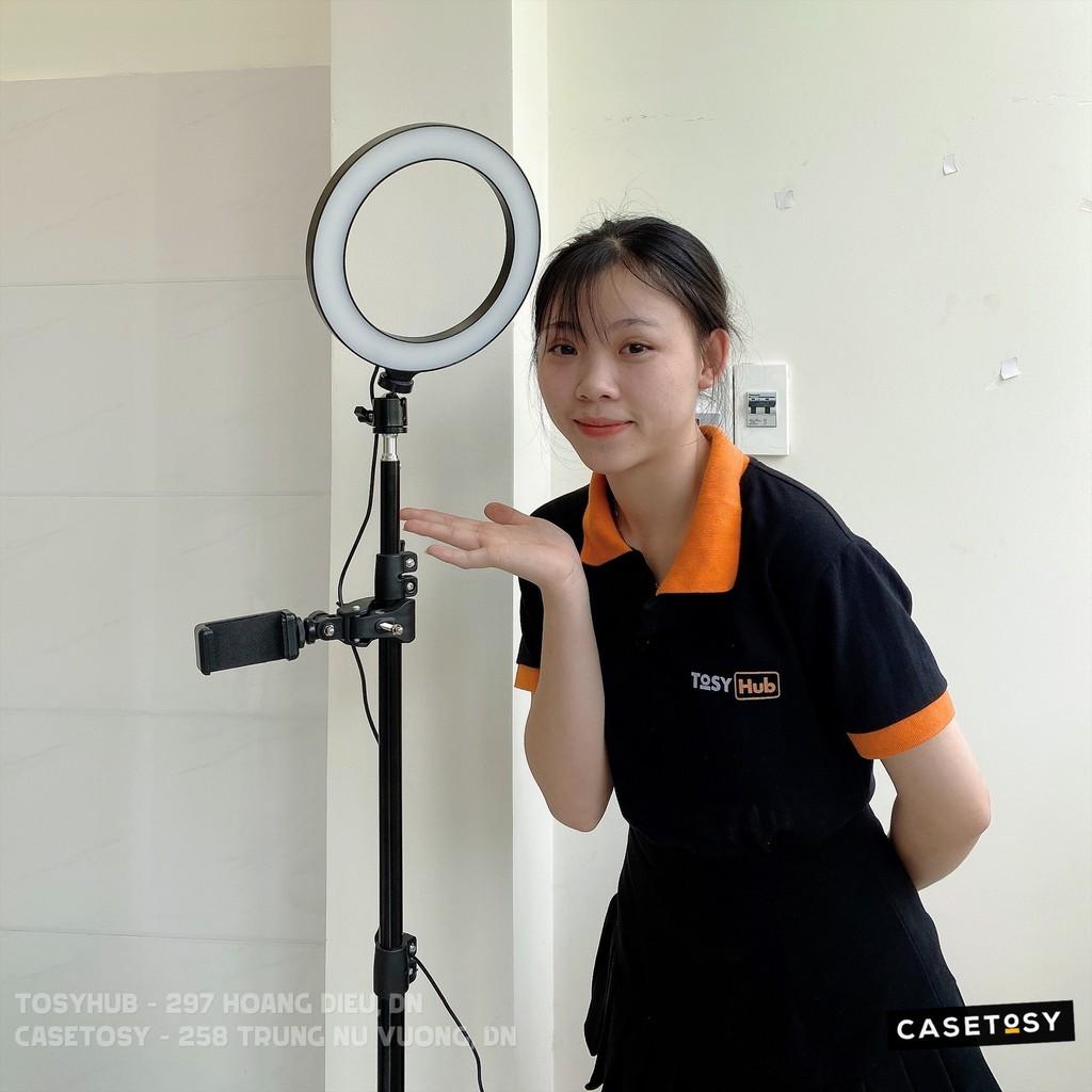 Bộ Đèn Livestream Full Size Cao Cấp Núm Vặn, Chuyên Dụng Trang Điểm Make Up