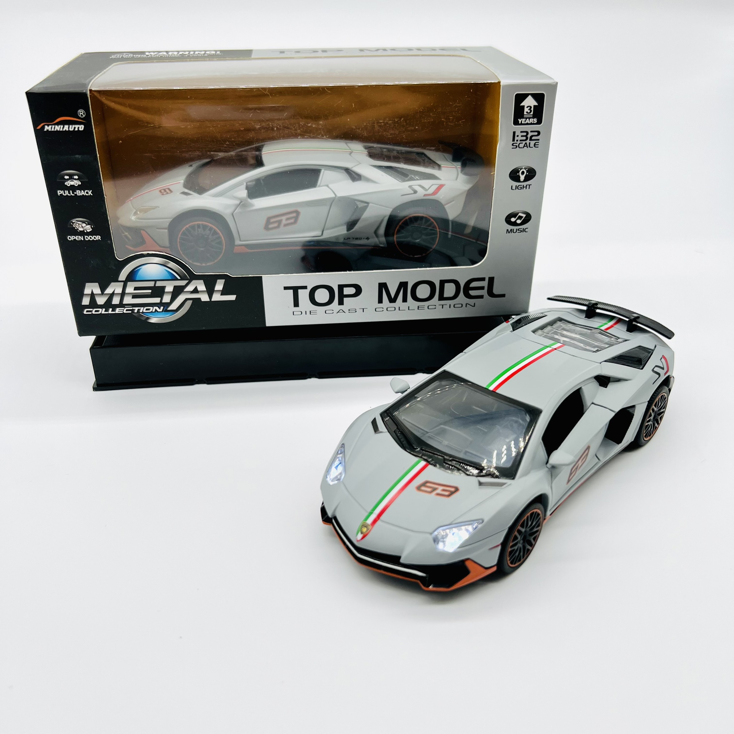 Mô hình xe lamborghini, xe đồ chơi dùng pin, chạy cót, đồ chơi xe cao cấp - Quà tặng ý nghĩa cho bé