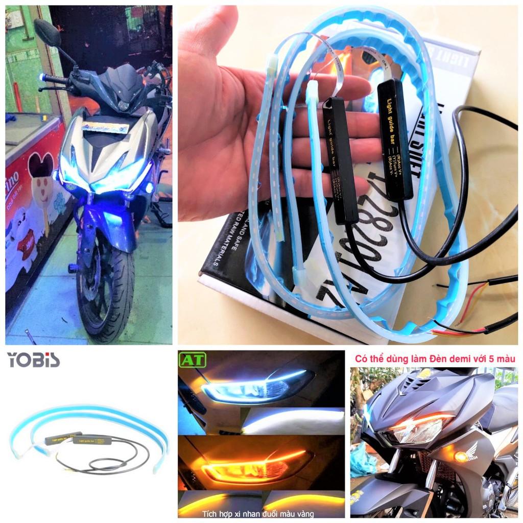 BỘ 2 DÂY LED AUDI TRANG TRÍ XINHAN XE MÁY Ô TÔ LOẠI TỐT SIÊU ĐẸP