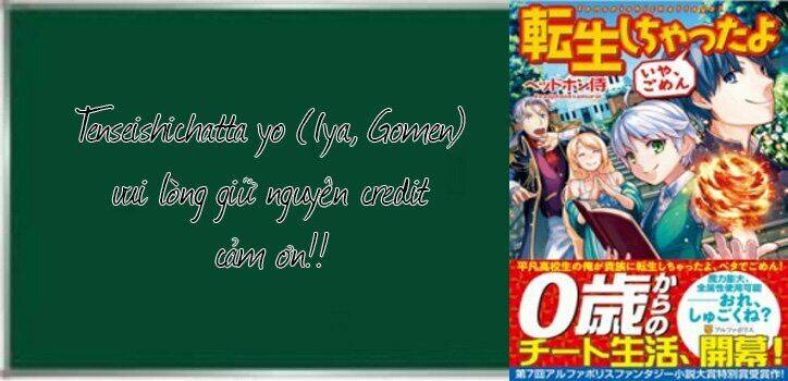 tenseishichatta yo (iya, gomen) chapter 25.5 1