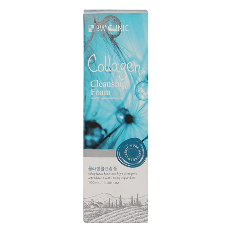Sữa Rửa Mặt Collagen 3W Clinic