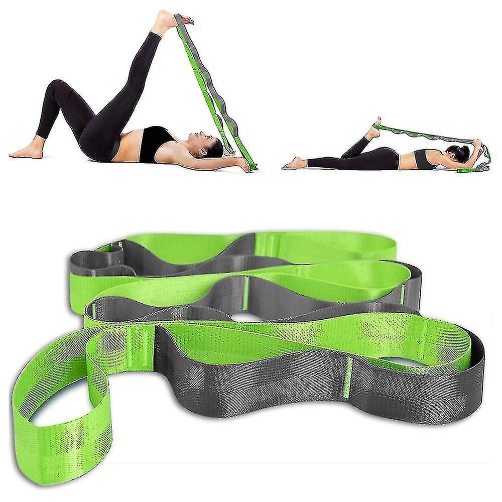 Dây đeo yoga có thể mở rộng cho vật lý trị liệu, pilates, các dải kéo dài đa vòng không co giãn