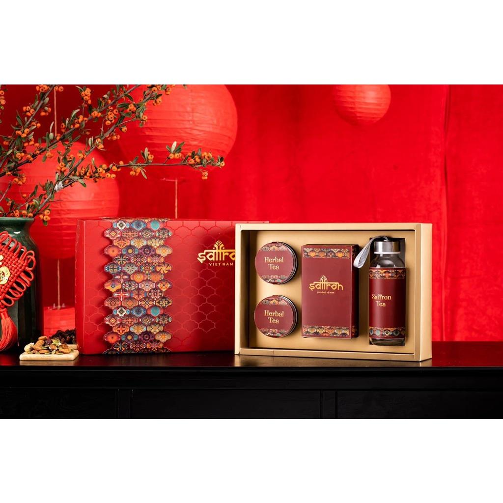 Set quà Ba Tư nhụy hoa nghệ tây Saffron cao cấp