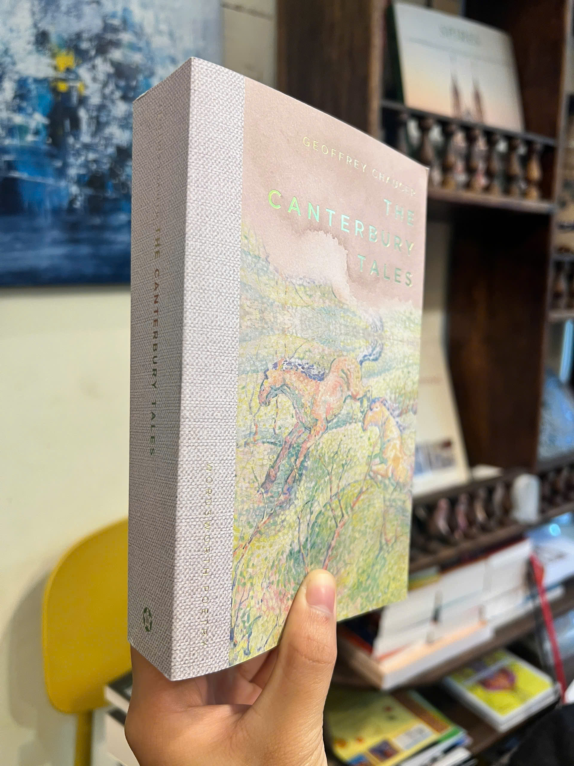 Sách - The Canterbury Tales by Geoffrey Chaucer | Poetry / Classics / Tuyển tập thơ Nhập khẩu