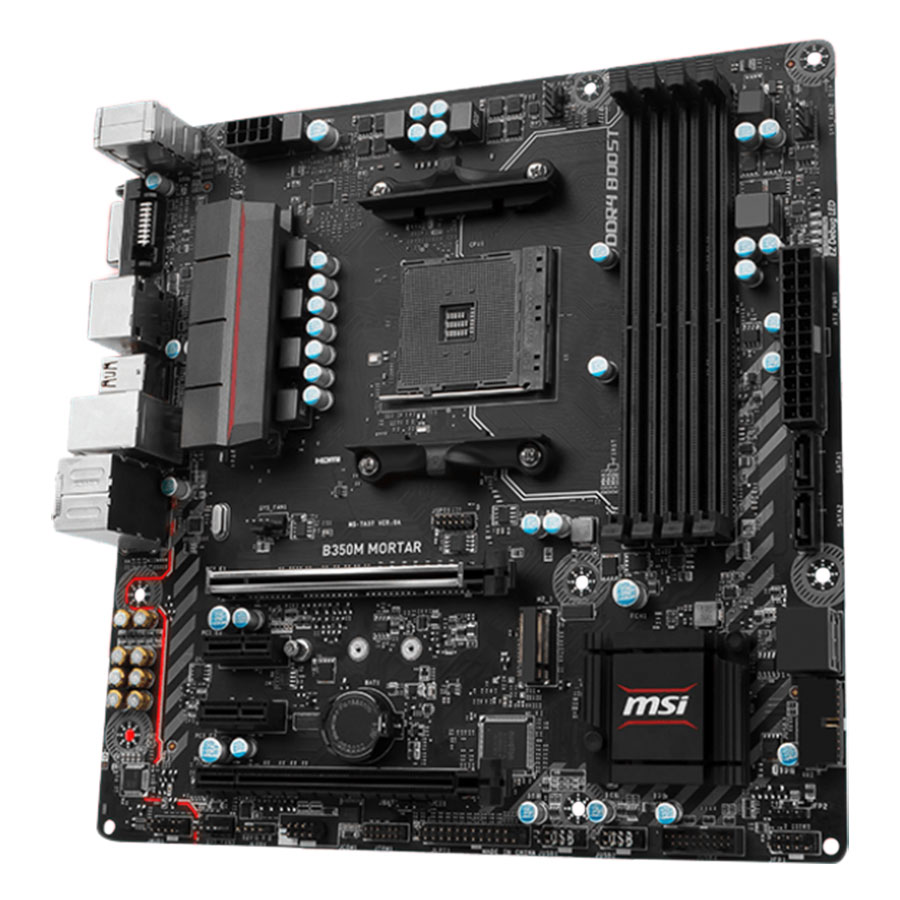 Bo mạch chủ - Mainboard MSI B350M Mortar