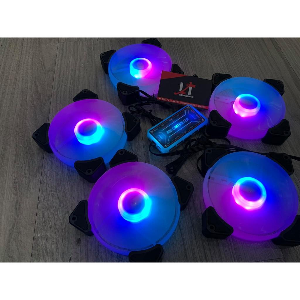 Bộ Quạt Tản Nhiệt Led RGB KNC X - Đồng Bộ Hub Controller