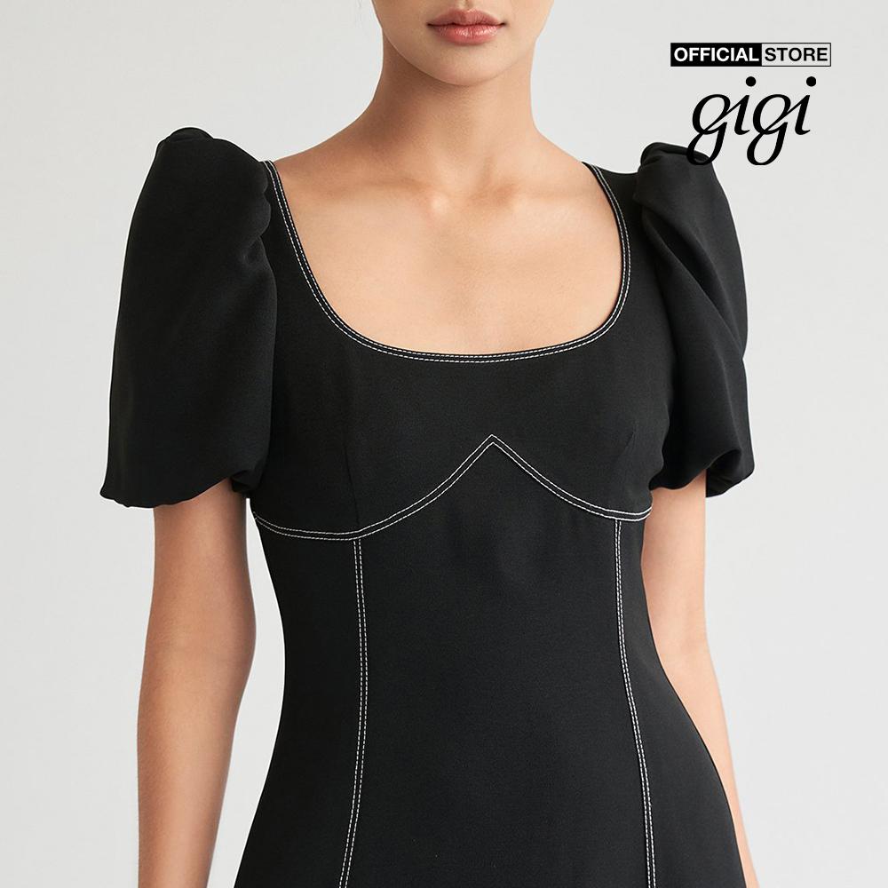 GIGI - Đầm midi ngắn tay phom ôm thời trang G2102D222192