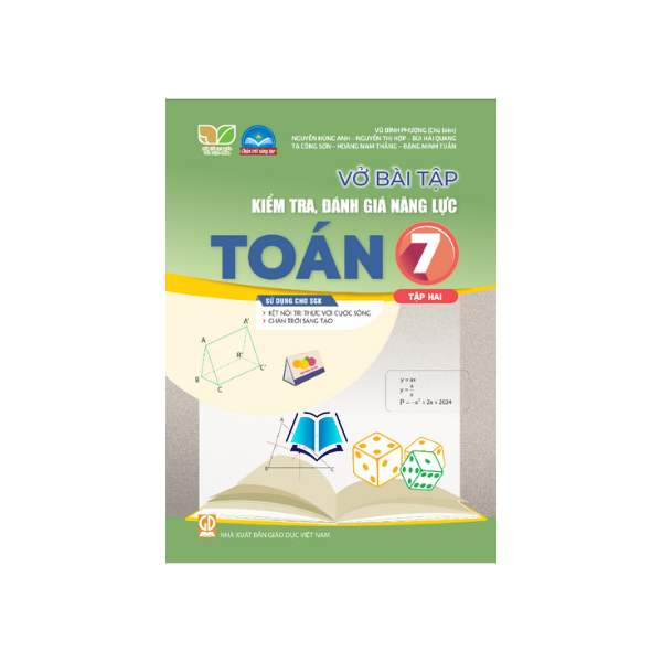 Sách - Vở bài tập kiểm tra, đánh giá năng lực Toán 7 -Tập 1.2  SGK Kết nối , Chân Trời