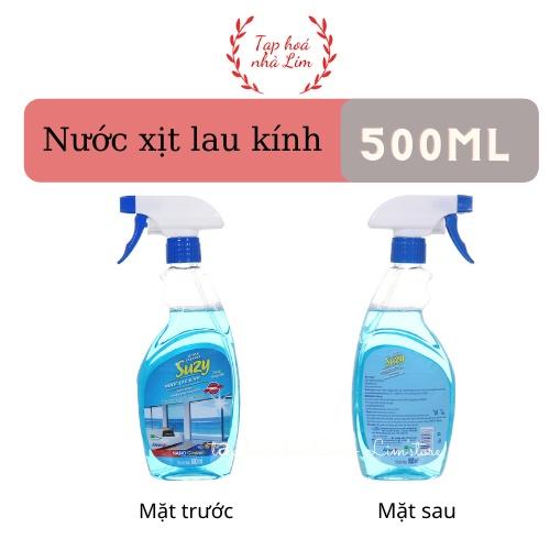 Nước xịt kính SUZY 500ml - thành phần HỮU CƠ, chất lượng NHẬT BẢN