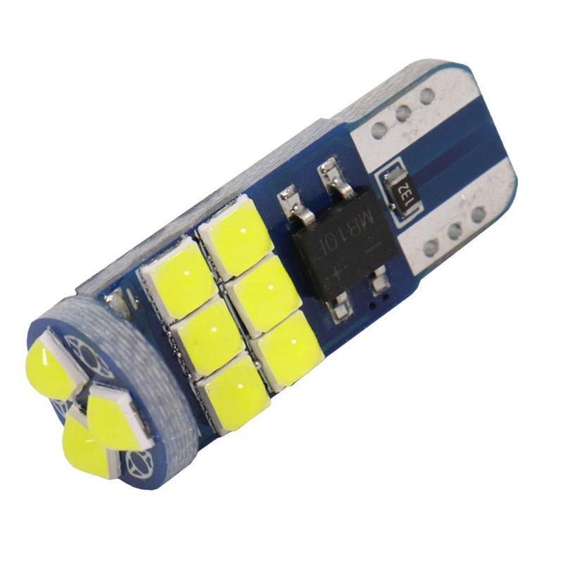 T10 Bóng đèn đuôi xe ô tô Đa năng 15SMD 1200LM Đèn hậu LED Phanh siêu sáng Đèn lùi Đèn an toàn Đèn an toàn Phụ kiện ô tô