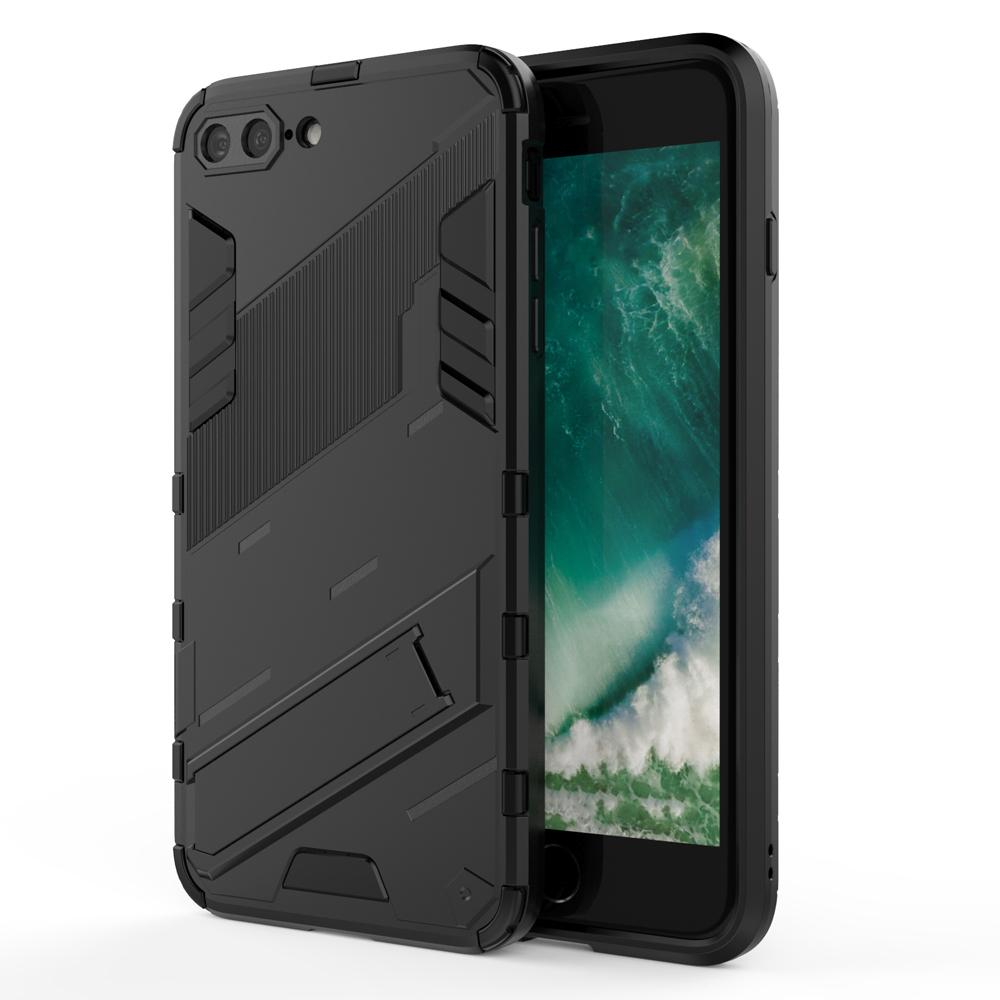 Ốp lưng cho iPhone 7 Plus 8 Plus, Ốp chống sốc Iron Man PUNK cao cấp kèm giá đỡ cho iPhone 7 Plus 8 Plus