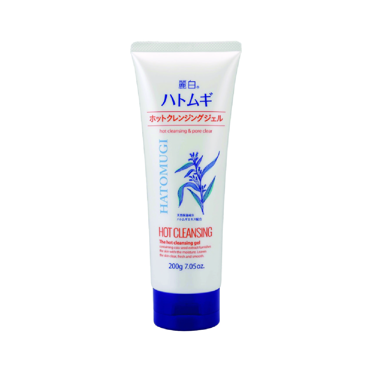 Gel Tẩy Trang Nóng Sạch Sâu Và Dưỡng Ẩm Da Hatomugi Reihaku Hatomugi Hot Cleansing Gel (Tuýp 200G)