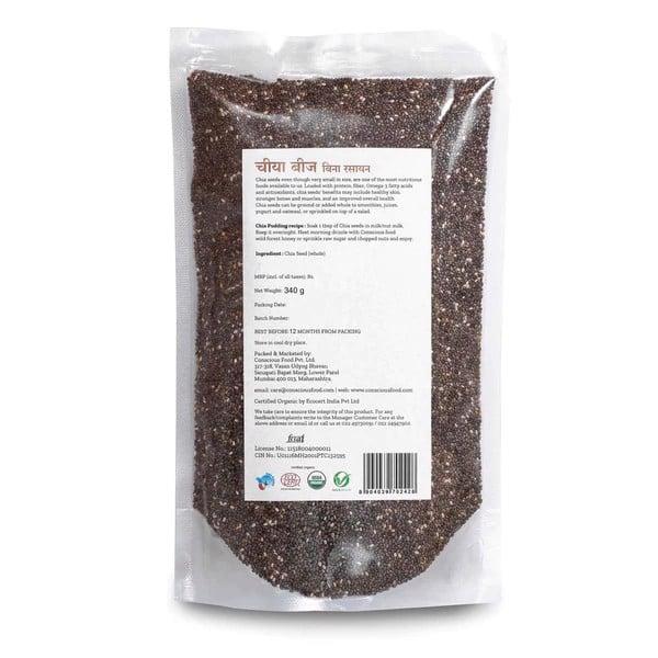 Hạt Chia Ấn Độ hữu cơ 340gr Conscious Food