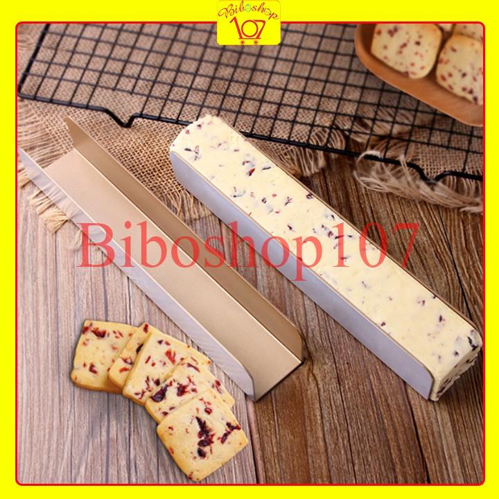 Khuôn chống dính chữ U làm bánh qui, bánh Nougat 24.5cm