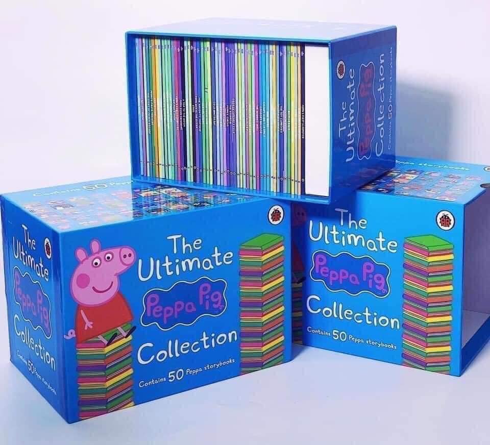 PEPPA PIG XANH - NHẬP KHẨU - 50Q - FULL BOX KÈM FILE NGHE