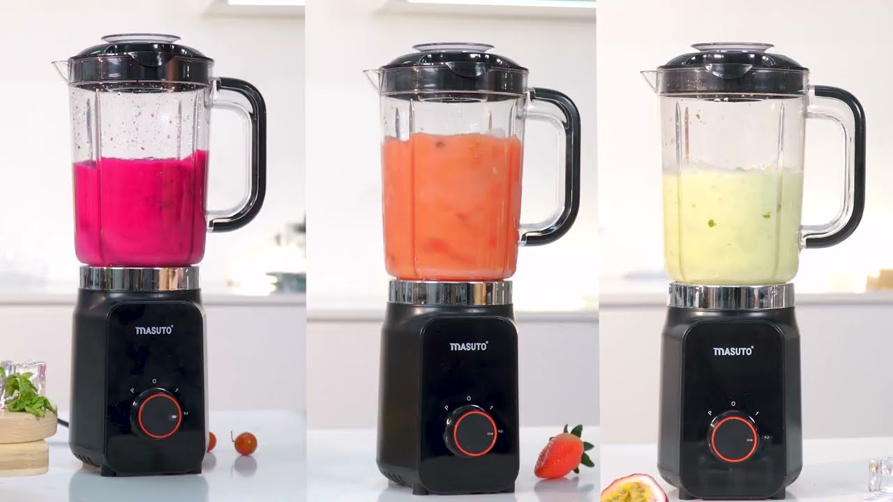 Máy xay sinh tố Sothing Masuto Blender MS-BL2C kèm cối vắt cam tiện dụng công suất 240w- Hàng chính hãng