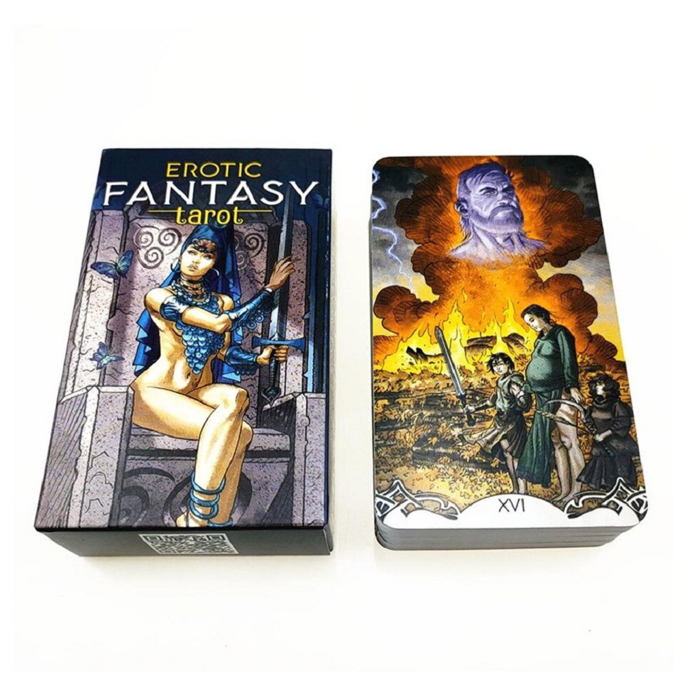 Bài Tarot Erotic Fantasy Tarot Giá Rẻ Tặng Đá Thanh Tẩy