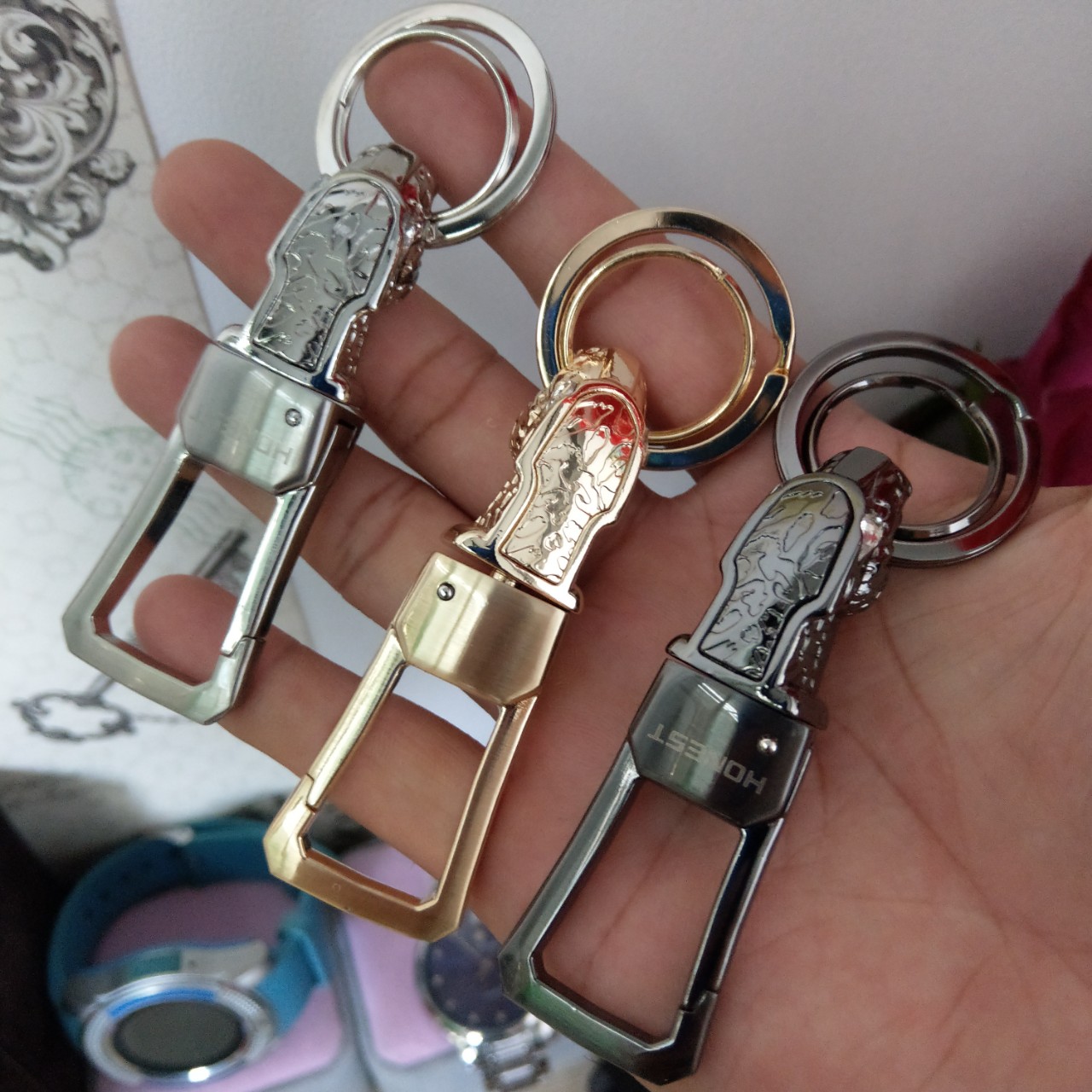 Móc khóa Rắn hợp kim nhôm