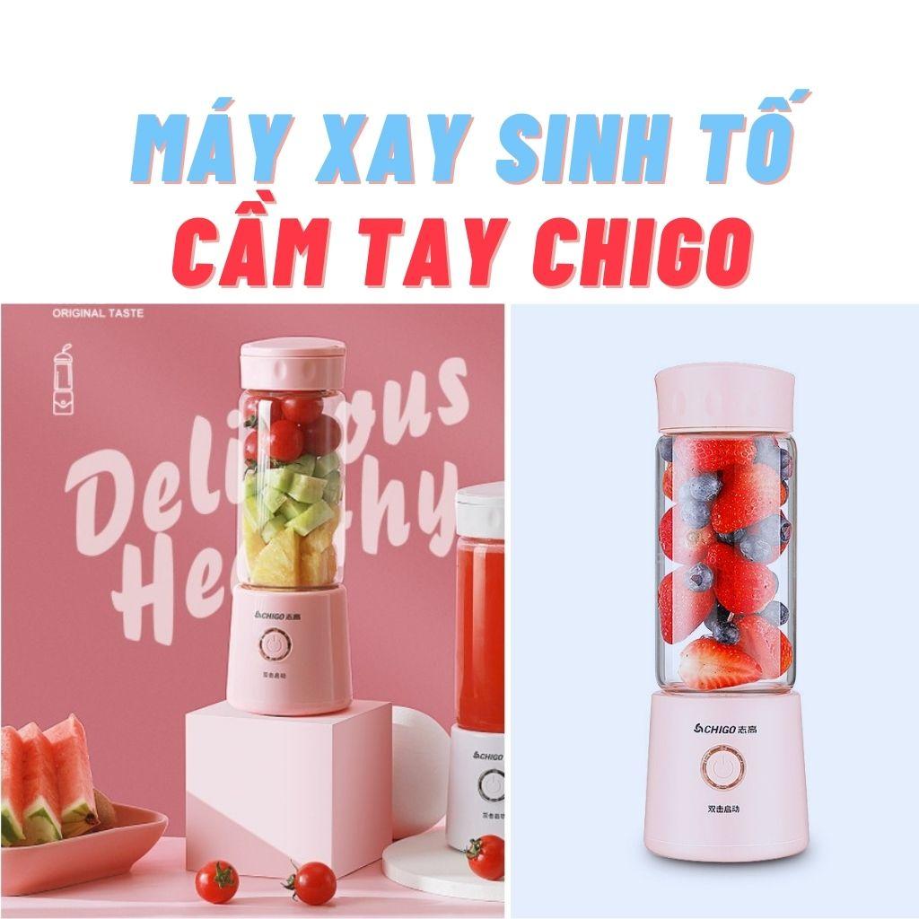 Máy xay sinh tố cầm tay mini, máy say cầm tay đa năng 6 lưỡi