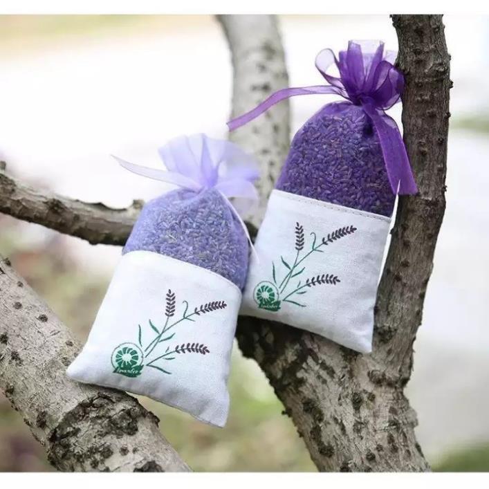 Túi Thơm Để Phòng Nụ Hoa Khô Oải Hương Lavender, Mùi Thơm Nhẹ Dịu tươi mát cả Căn Phòng