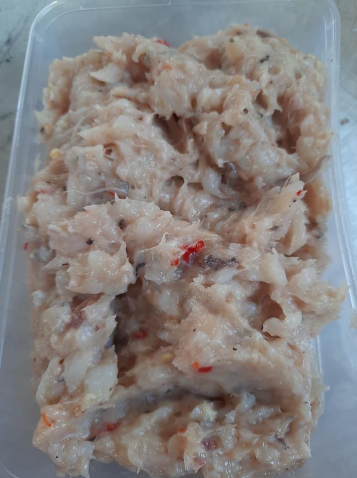 Chả mực tươi giã tay