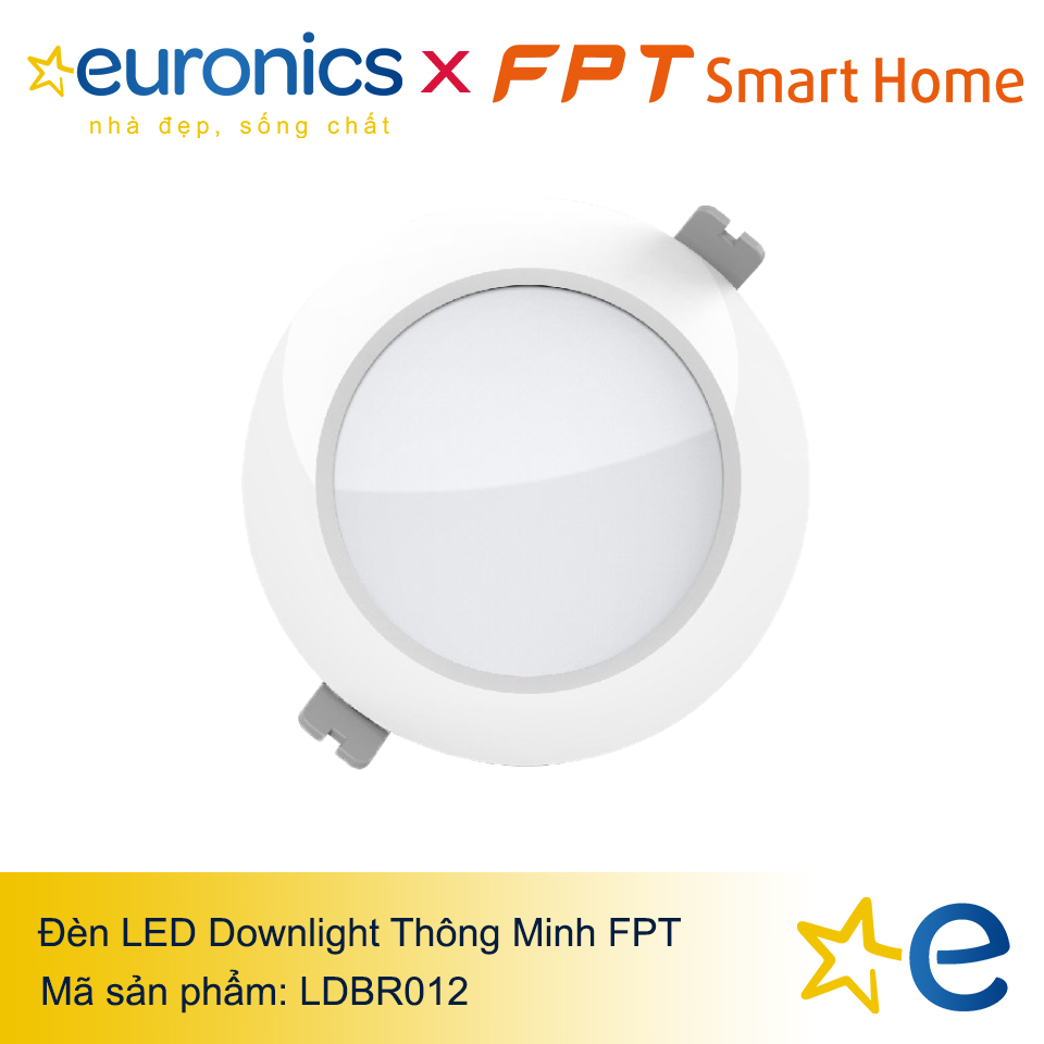 Đèn led downlight loại thường với công suất 7W FPT LDBR012 - Hàng chính hãng