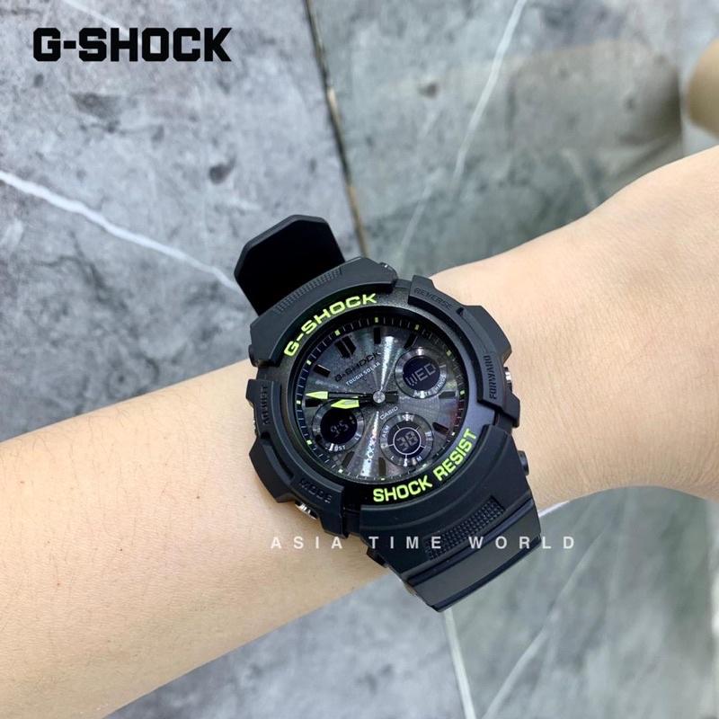 Đồng Hồ Nam Dây Nhựa Casio G-Shock AWR-M100SDC-1ADR Năng Lượng Mặt Trời | AWR-M100SDC-1A