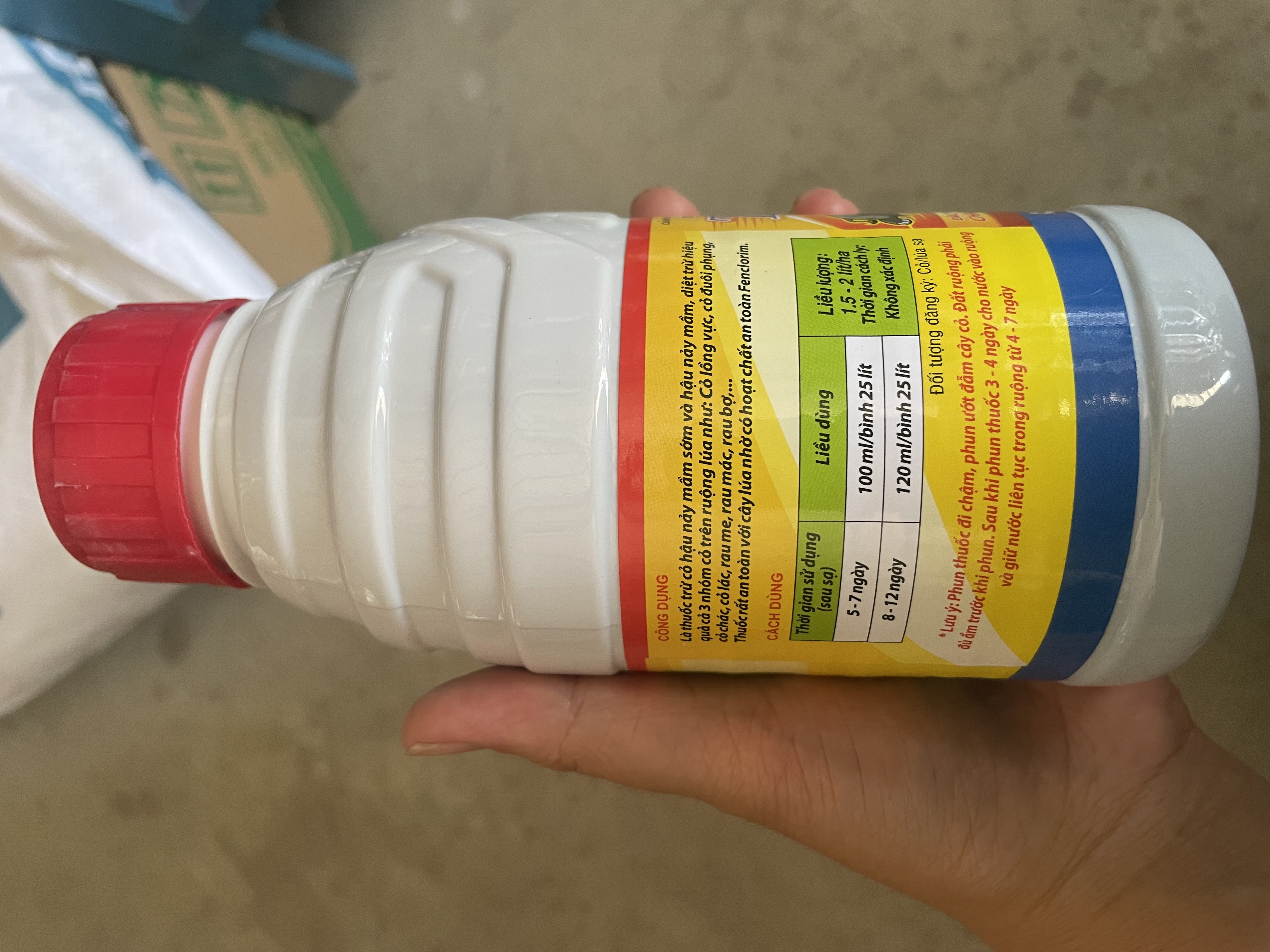 Thuốc trừ cỏ Tecogold 610EC (480ml) - Diệt trừ tất cả các loại cỏ trên ruộng lúa