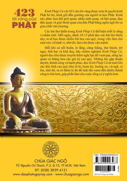 423 Lời Vàng của Phật  Kinh Pháp Cú (Dhammapada)