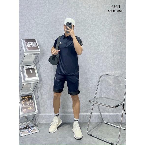 Bộ thể thao có cổ chất thun cao cấp