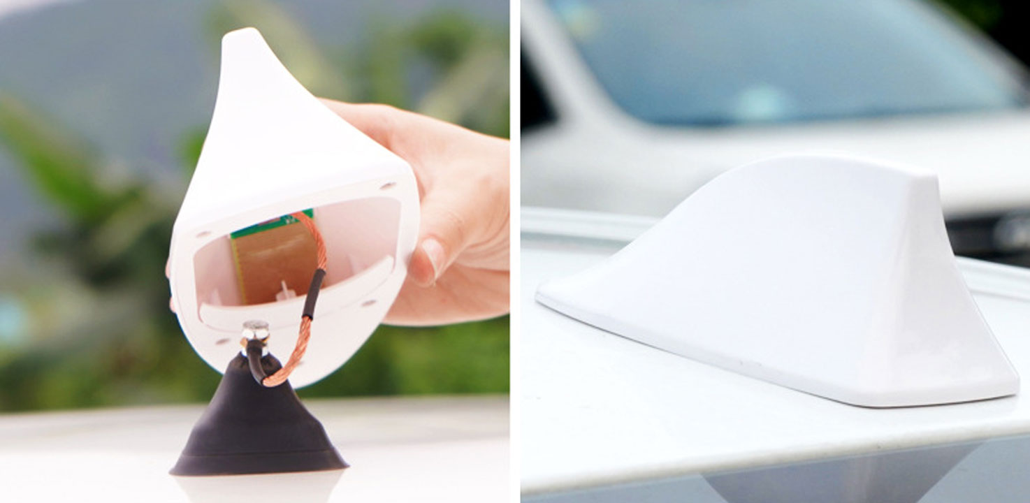 Ăng ten bắt sóng vây cá mập gắn trần ô tô, tăng cường thu sóng radio, sóng GPS, sóng di động, tự lắp đặt dễ dàng tại nhà chỉ với một vài thao tác