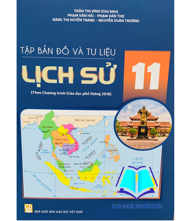 Sách - Tập Bản Đồ và tư liệu lịch sử 11 ( theo chương trình GDPT 2018 )