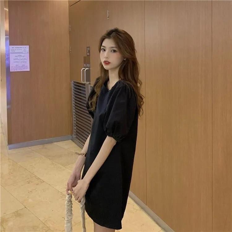 Đầm form dáng suông thời trang nữ