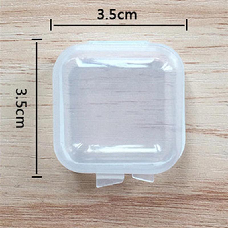 Hộp Đựng Trang Sức Mini Chất Liệu Nhựa Trong Suốt