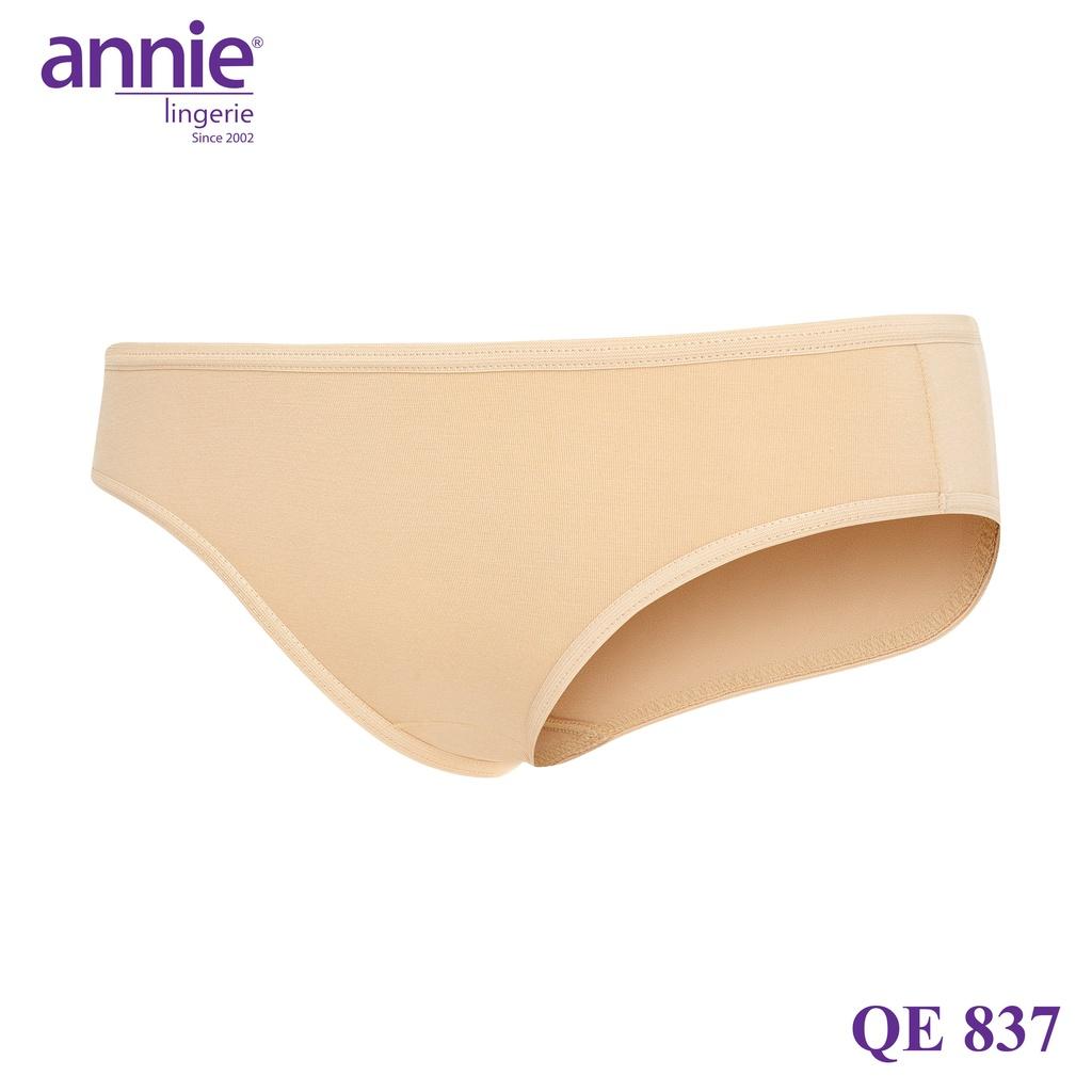 Quần lót nữ trơn vải lụa 4 chiều Signature annie QE837 form basic trẻ trung năng động, thoáng mát thoải mái mặc cả ngày