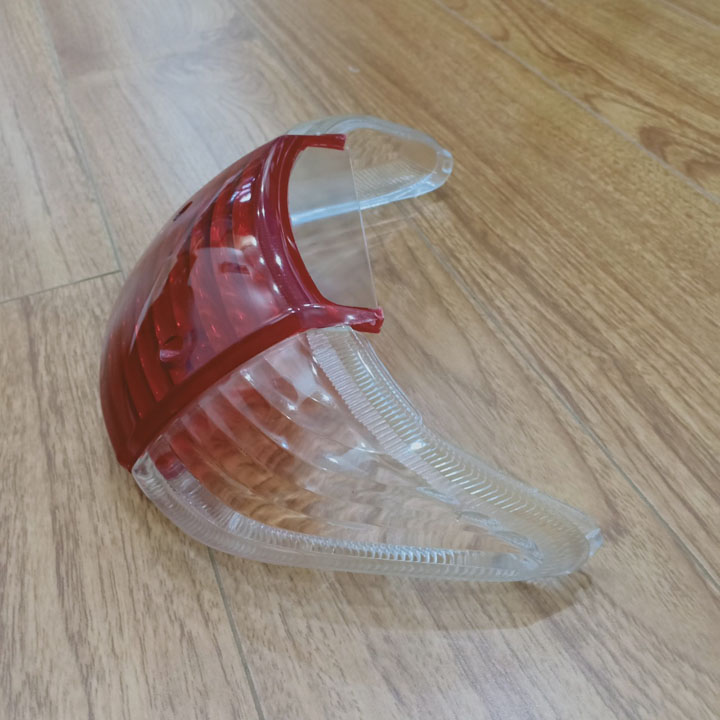 Bộ 2 kết hợp 2 nắp xi nhan sau màu trắng và 1 nắp đèn hậu màu đỏ dành cho xe Wave - Nắp xi nhan Wave - B382