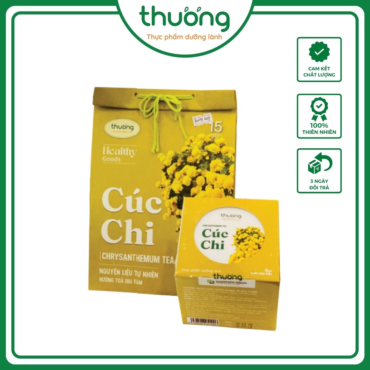 Trà Hoa Cúc Chi Sấy Lạnh Chất Lượng Loại 1 [100% THIÊN NHIÊN] giúp thư giãn, ngủ ngon AN TOÀN - HIỆU QUẢ