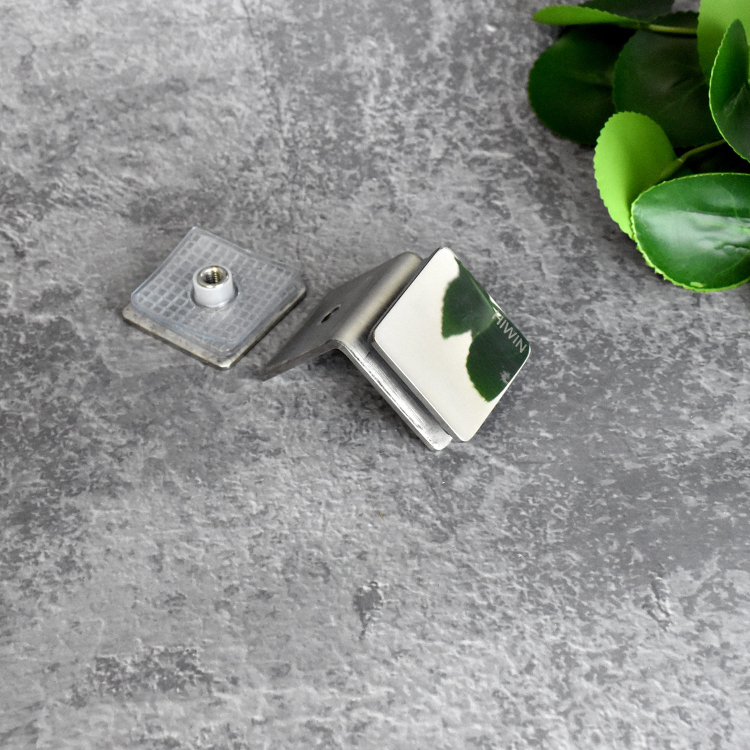Kẹp định vị 90 độ kính - kính mặt gương inox 304 Hiwin FC-087