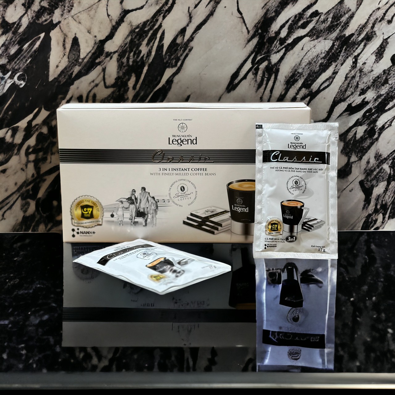 Cà phê sữa Trung Nguyên Legend Classic - Hộp 21 gói