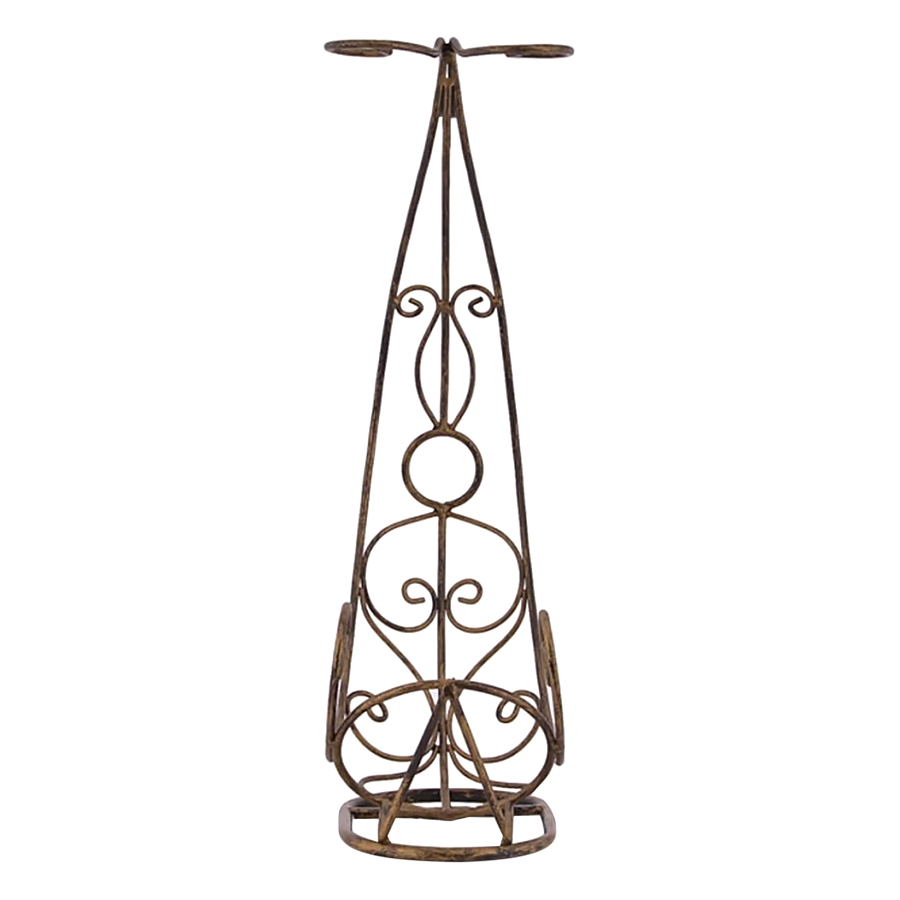 Kệ Rượu Kết Hợp Treo Ly Hình Hoa Văn Thiên Nga Eden Living EDL-R018