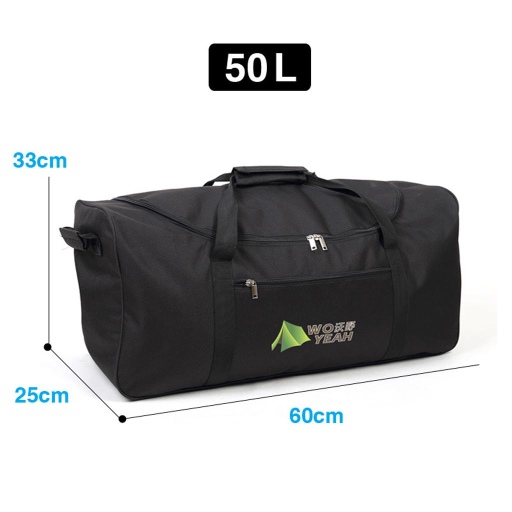 Camping Tent Storage Backpack Travel Duffel for Sleeping Bag Blanket 50L