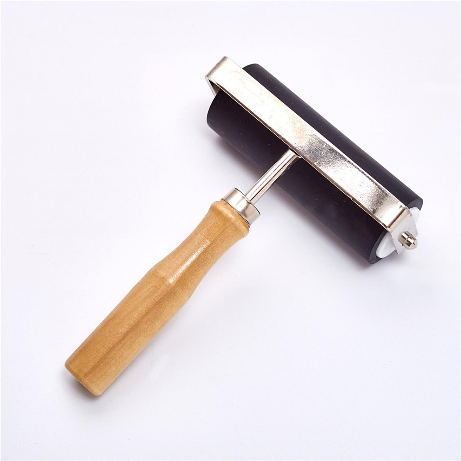 Rubber Roller Tool Construction Tool Anti Skid Crafts for Printmaking Painting Kids