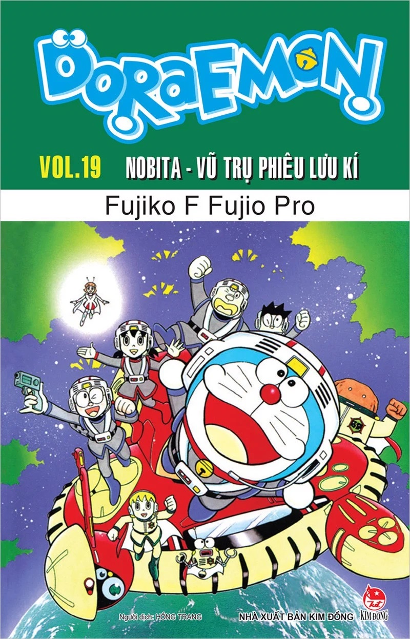 Sách - Doraemon truyện dài Vol.19: Nobita - Vũ trụ phiêu lưu kí (tái bản 2023)