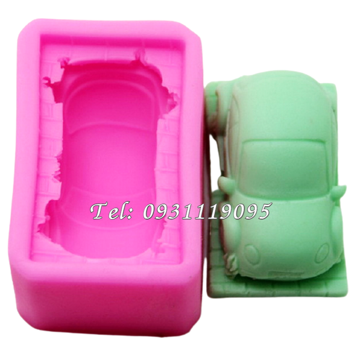 Khuôn silicon làm rau câu xe hơi - Mã số 1379