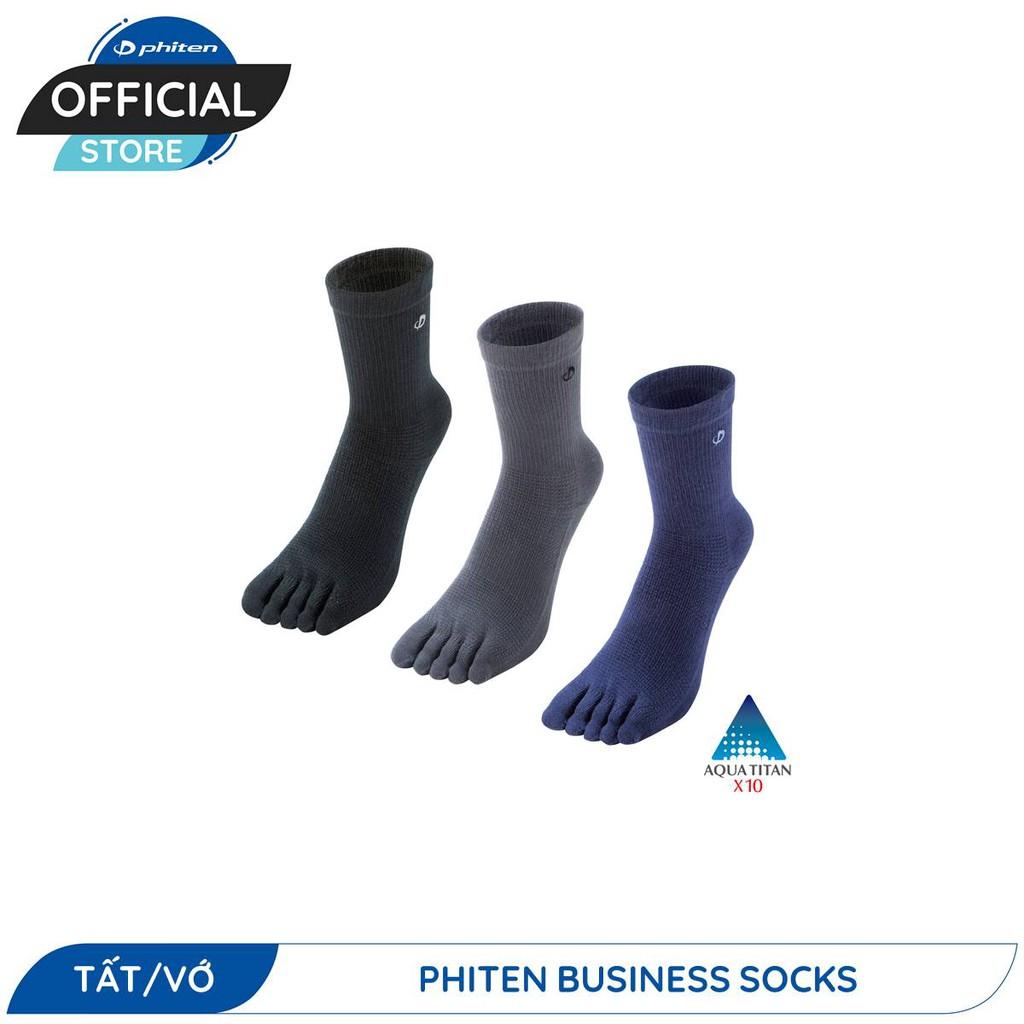 Tất Vớ Xỏ Ngón văn phòng Phiten Business socks AL923073/AL923073