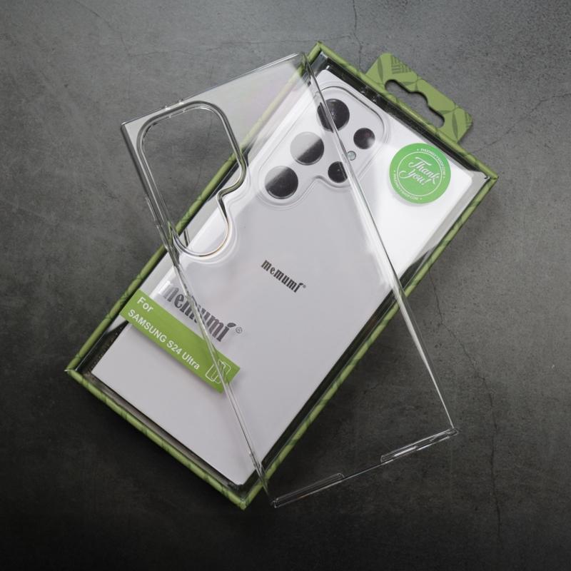 Ốp lưng trong suốt siêu mỏng 0.3mm cho Samsung Galaxy S26 Ultra / S25 Ultra / S24 Ultra / S23 Ultra / S22 Ultra hiệu Memumi Slim - Chống ố vàng, ôm sát máy - Hàng chính hãng